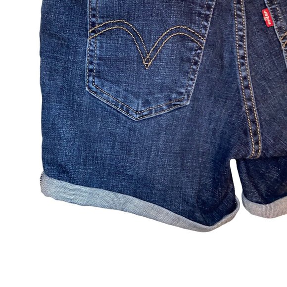Levi's Mid Length Women Denim Shorts Women's Sz. W25 PC9-29964-0027 Summer - Picture 11 of 16